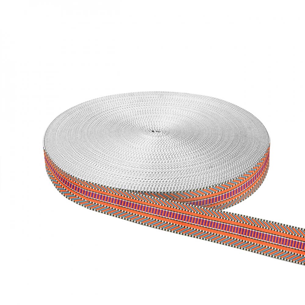 Gorgeous Railroad Track Fashion Week Webbing - 1.5 inches x 50 yards