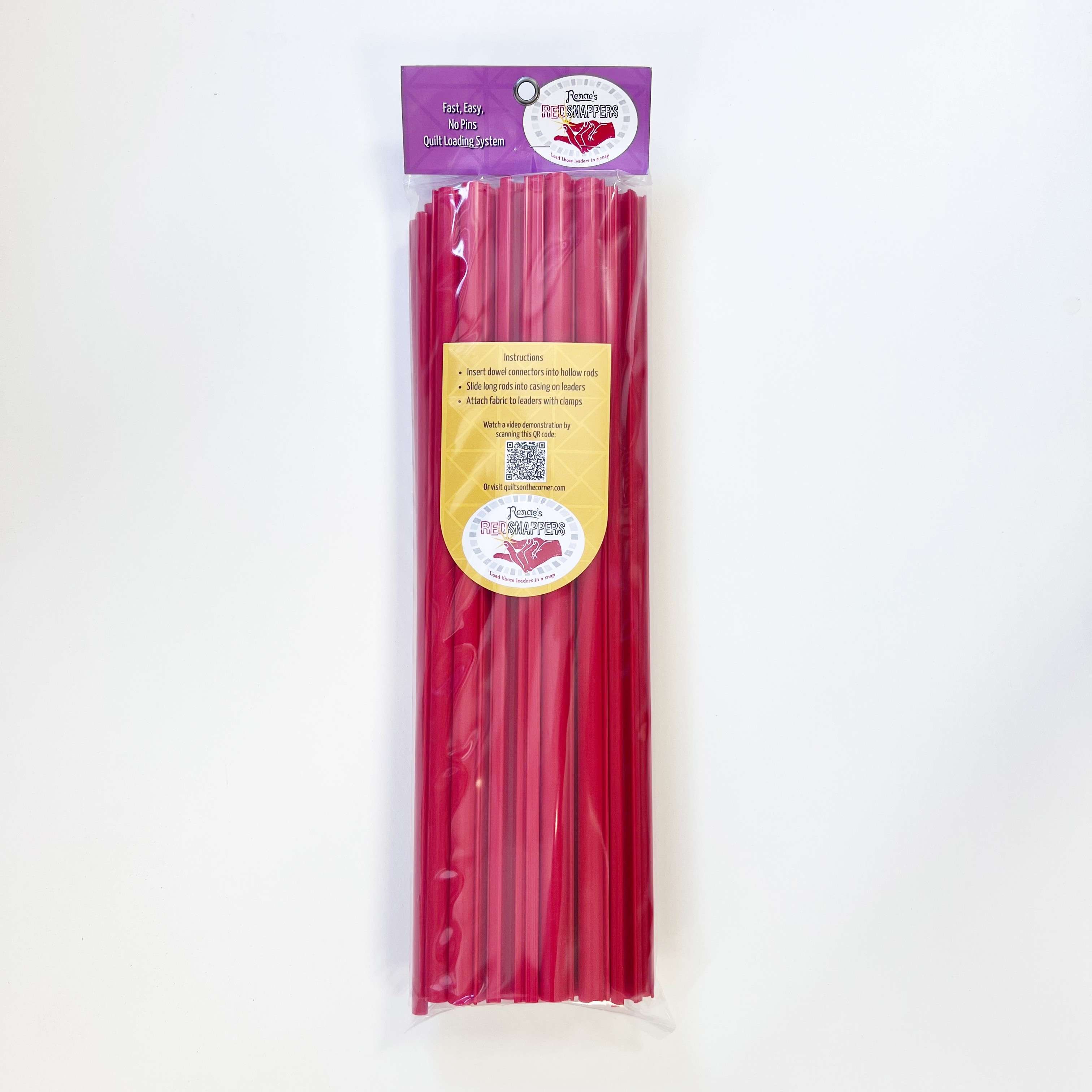 14ft Red Snapper Quilt Loading System - Revolutionize Your Longarm Quilting