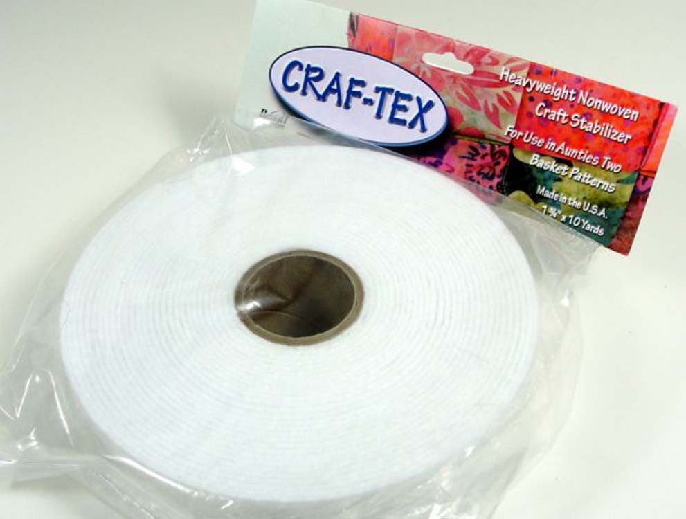 Superior Sew-in Non-Woven Heavyweight Craf-tex Craft Strips - 1-3/4in x 10yd