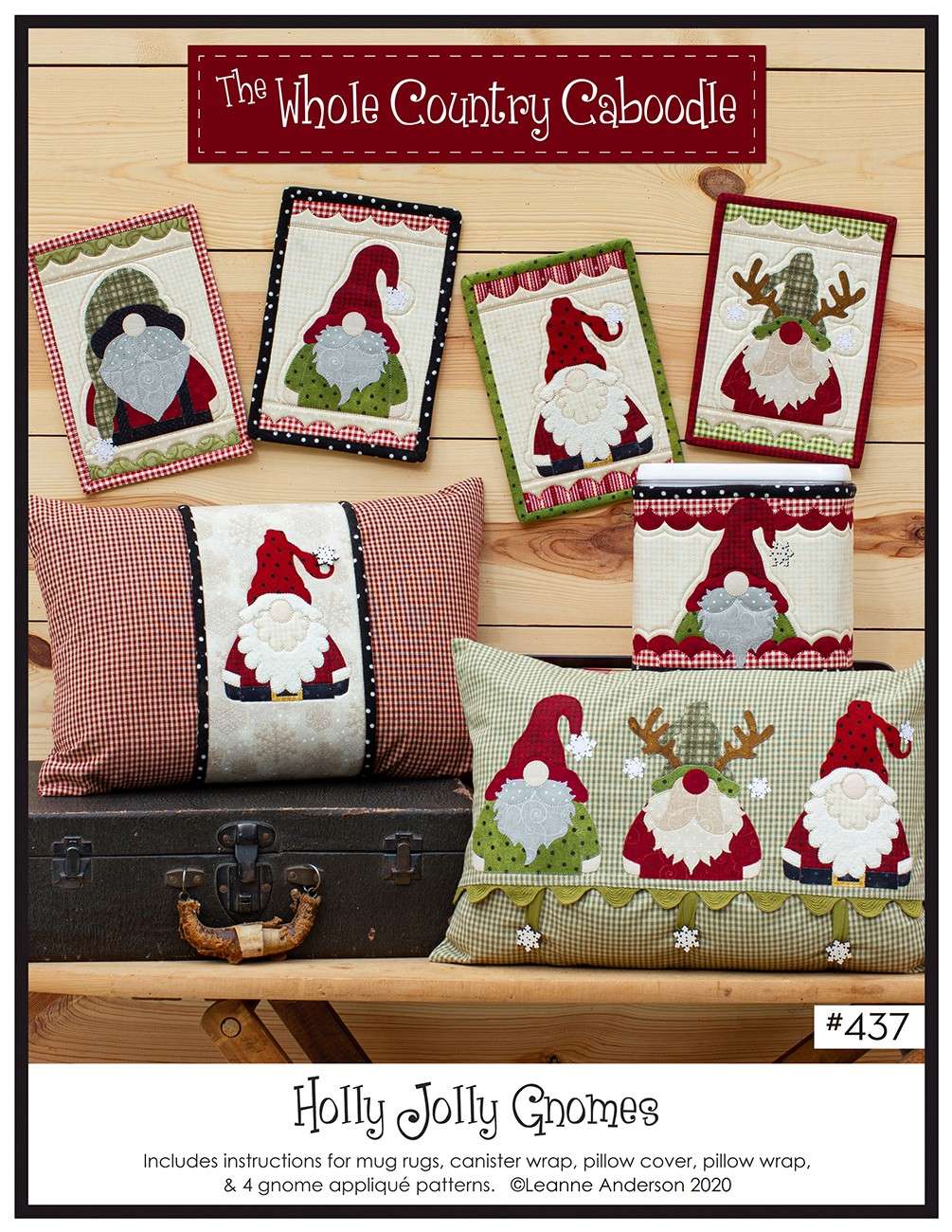 Enchanting Holly Jolly Gnomes Pattern