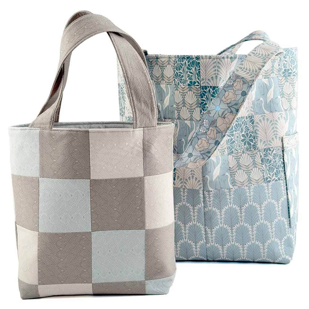 Shop In Style Tote Bag Set - Cloud9 Coastal Calm Keepsake Quick Kit: A Coastal Dream!