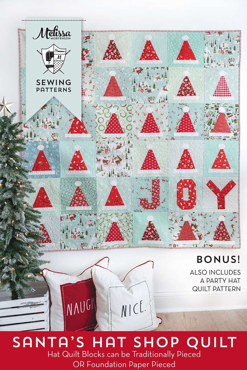 Santa's Hat Shop Quilt Pattern - Double the Fun!