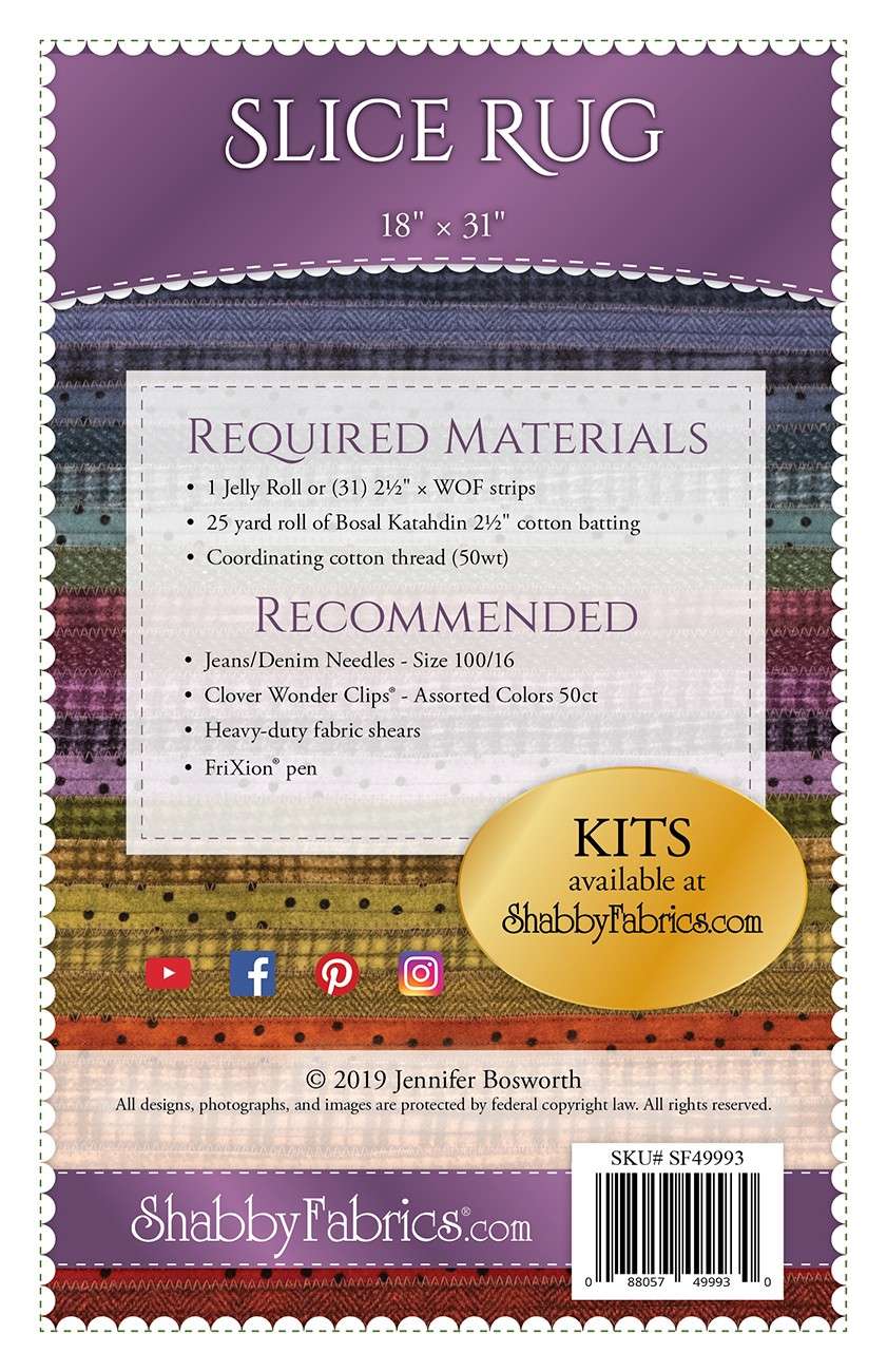 Charming Slice Rug Pattern