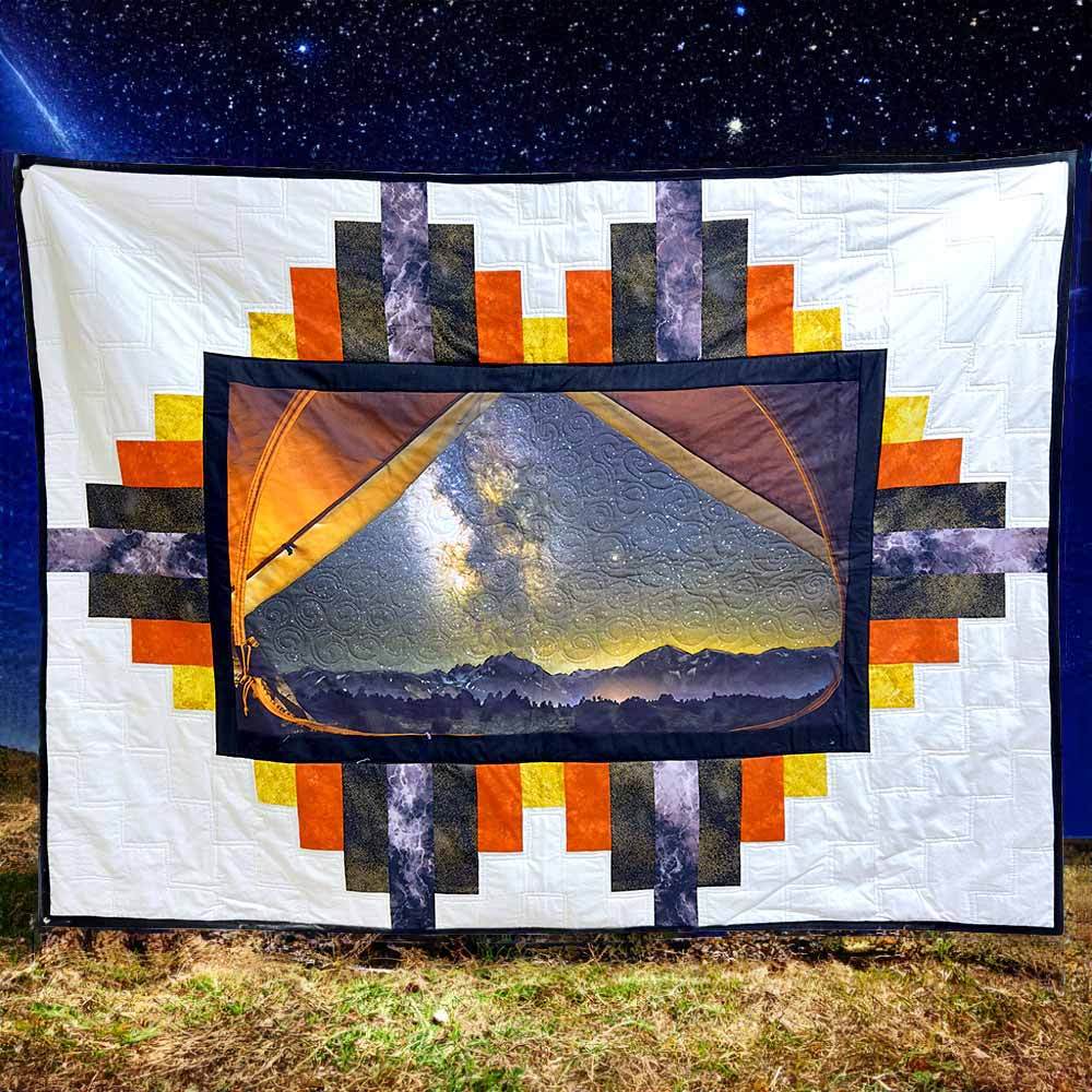 Sleeping Under the Stars - Hoffman Fabrics Panel Kit: An Enchanting Quilting Adventure