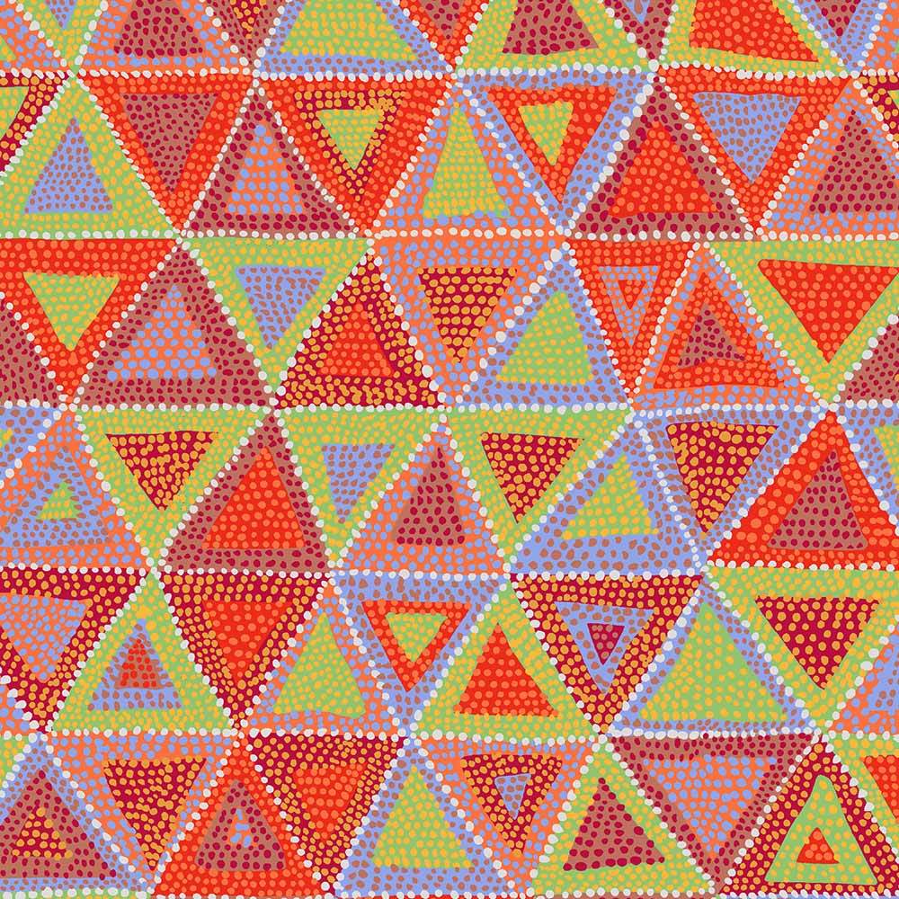 FreeSpirit's Brandon Mably Kaffe Fassett Collective - Autumn Beaded Tents Fabric Yardage
