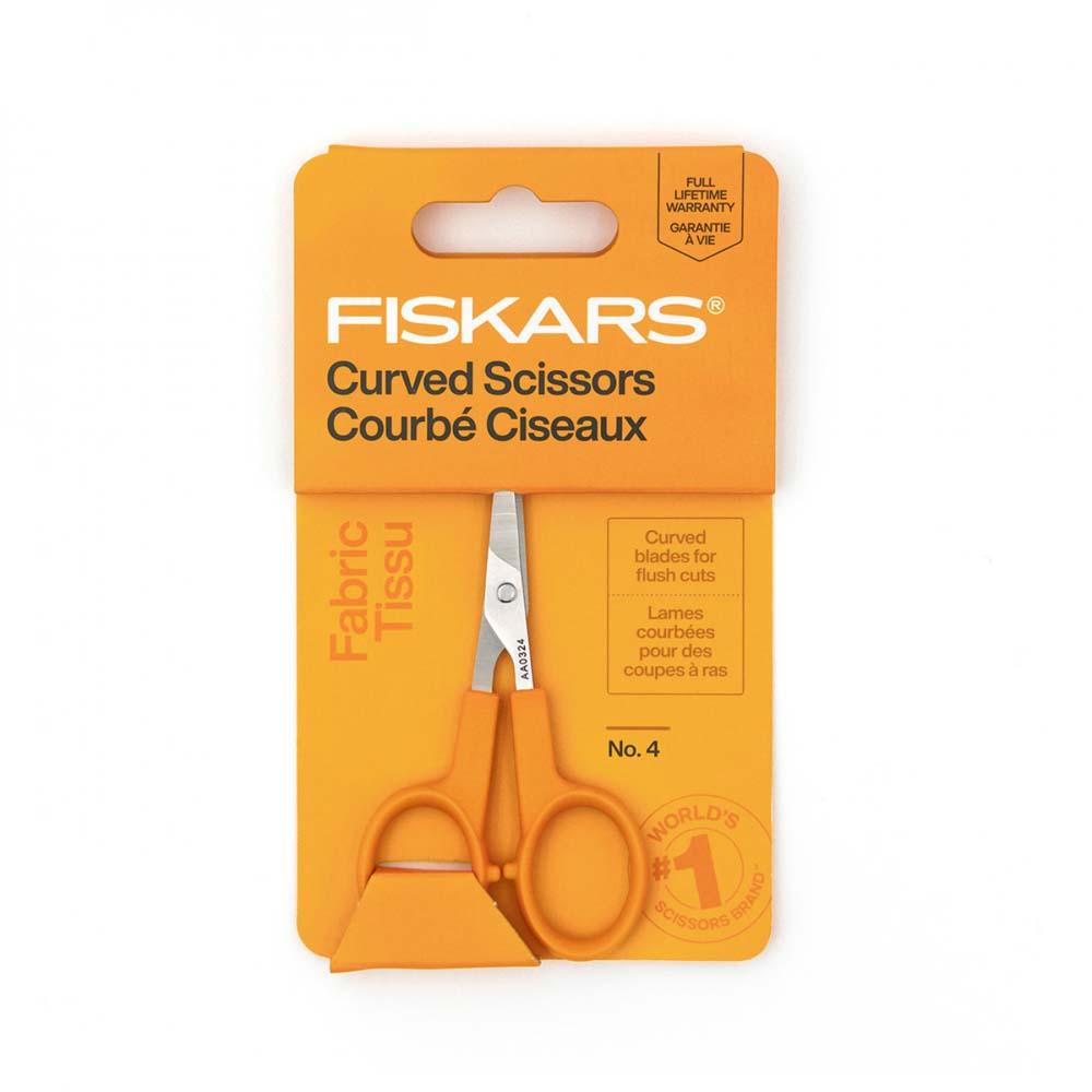 Fiskars Premier No 4 Premium Curved Craft Scissors