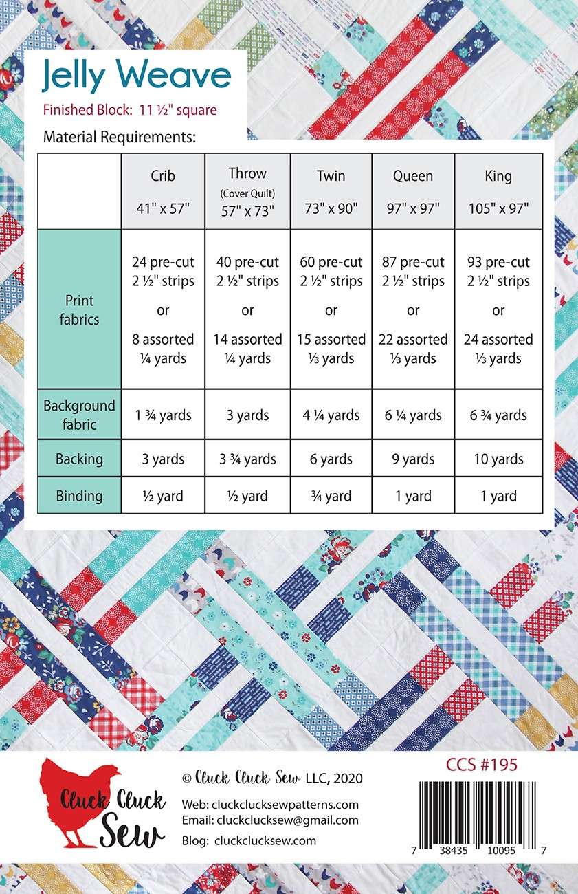 Enchanting Jelly Weave Quilt