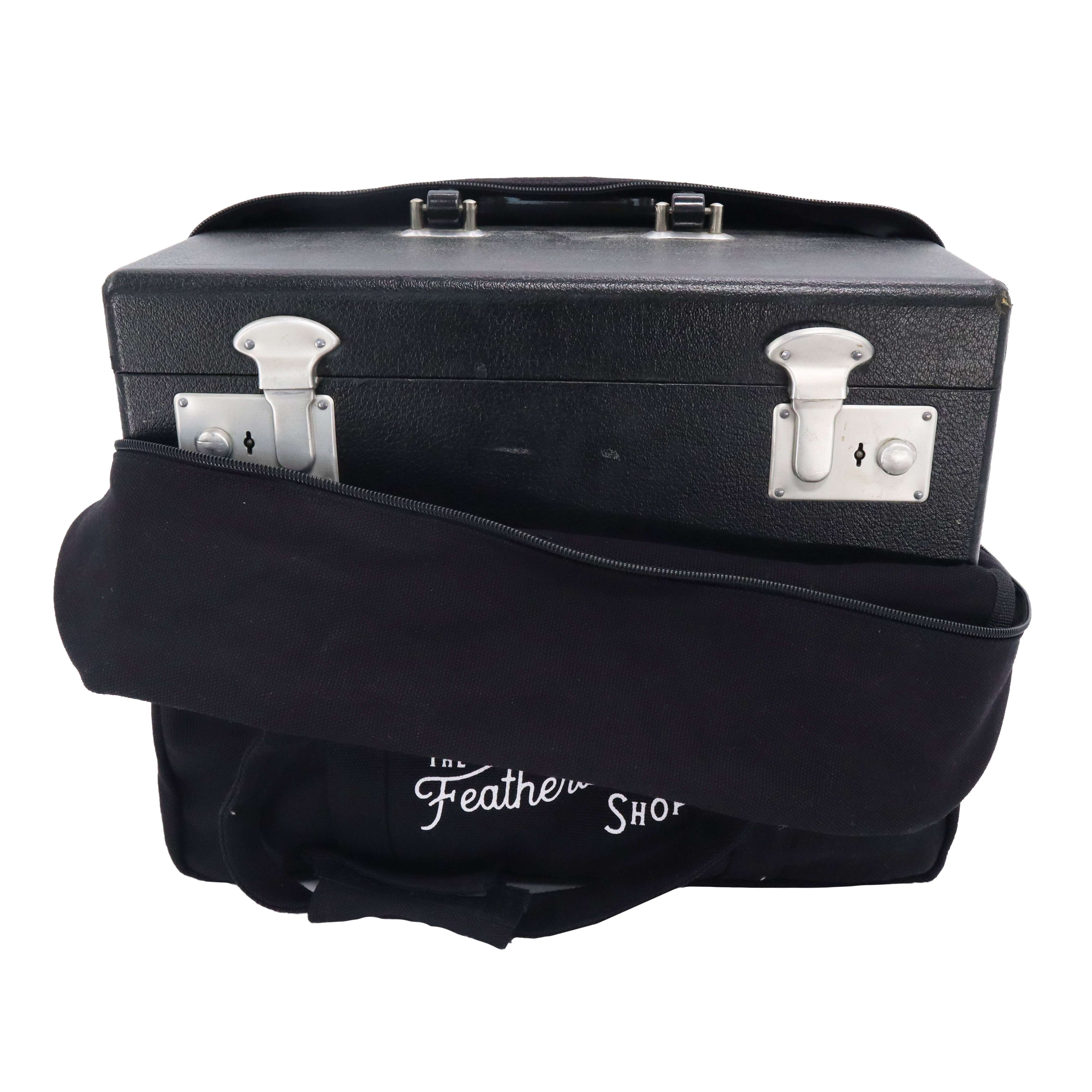 Stylish Black Tote Bag for Featherweight Case