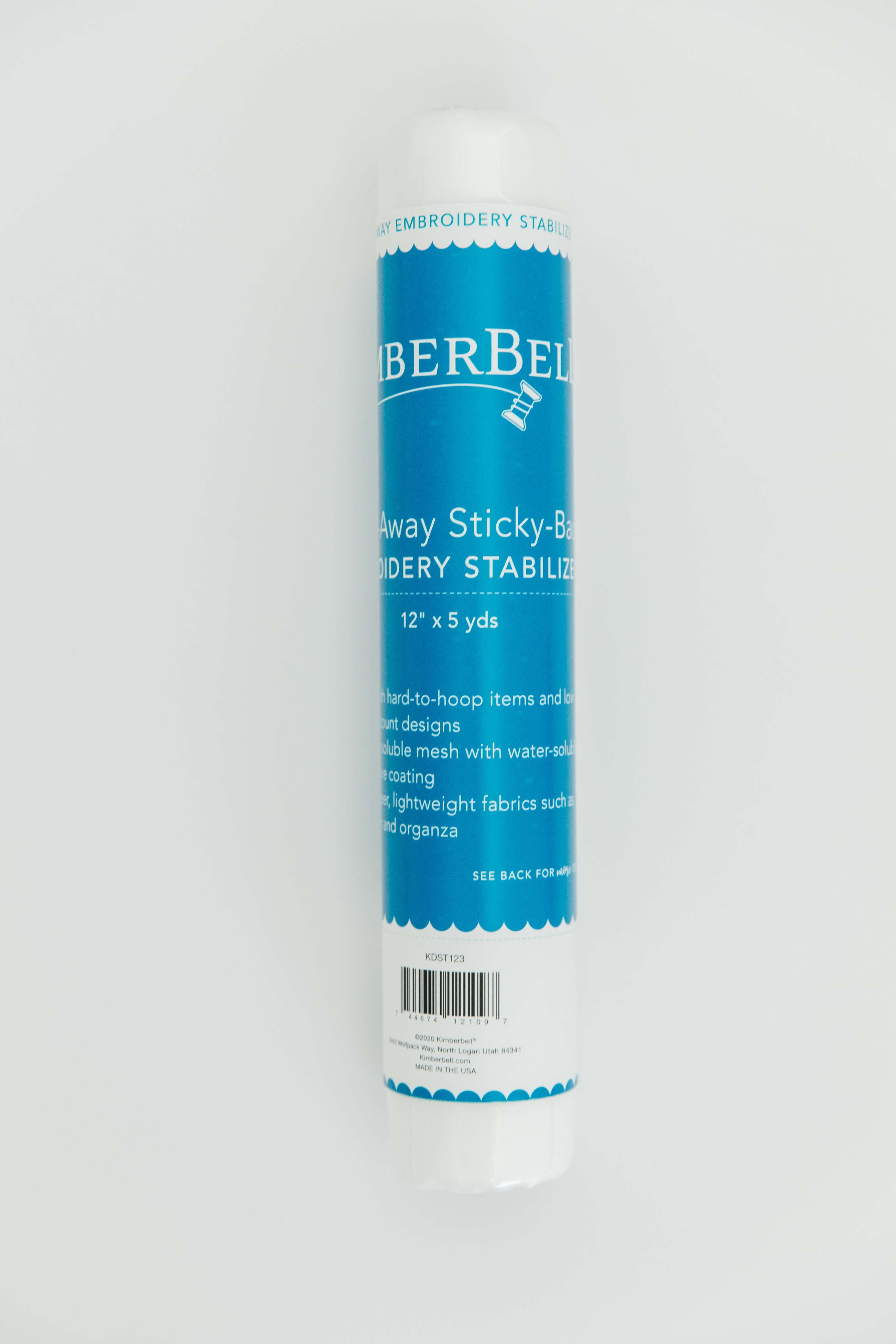 Magical Wash-away Sticky-back 12in x 5yd Mesh