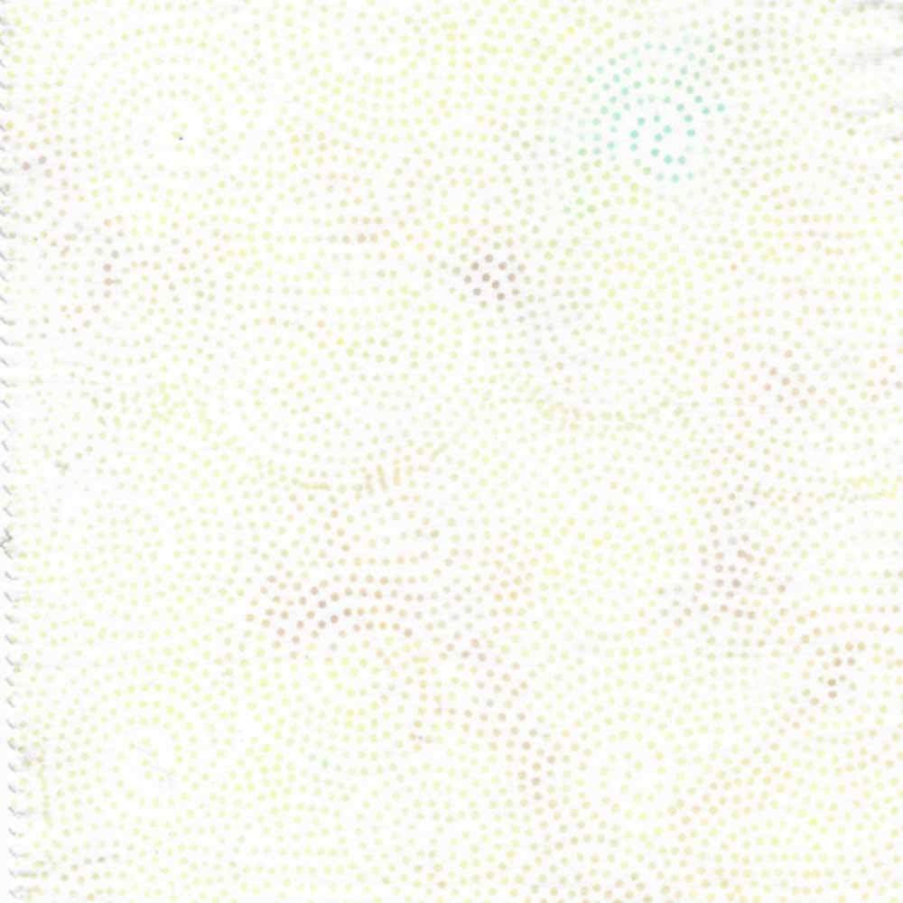 Island Batiks Neutrals Egg White Yardage - A Delicate Batik Treasure!