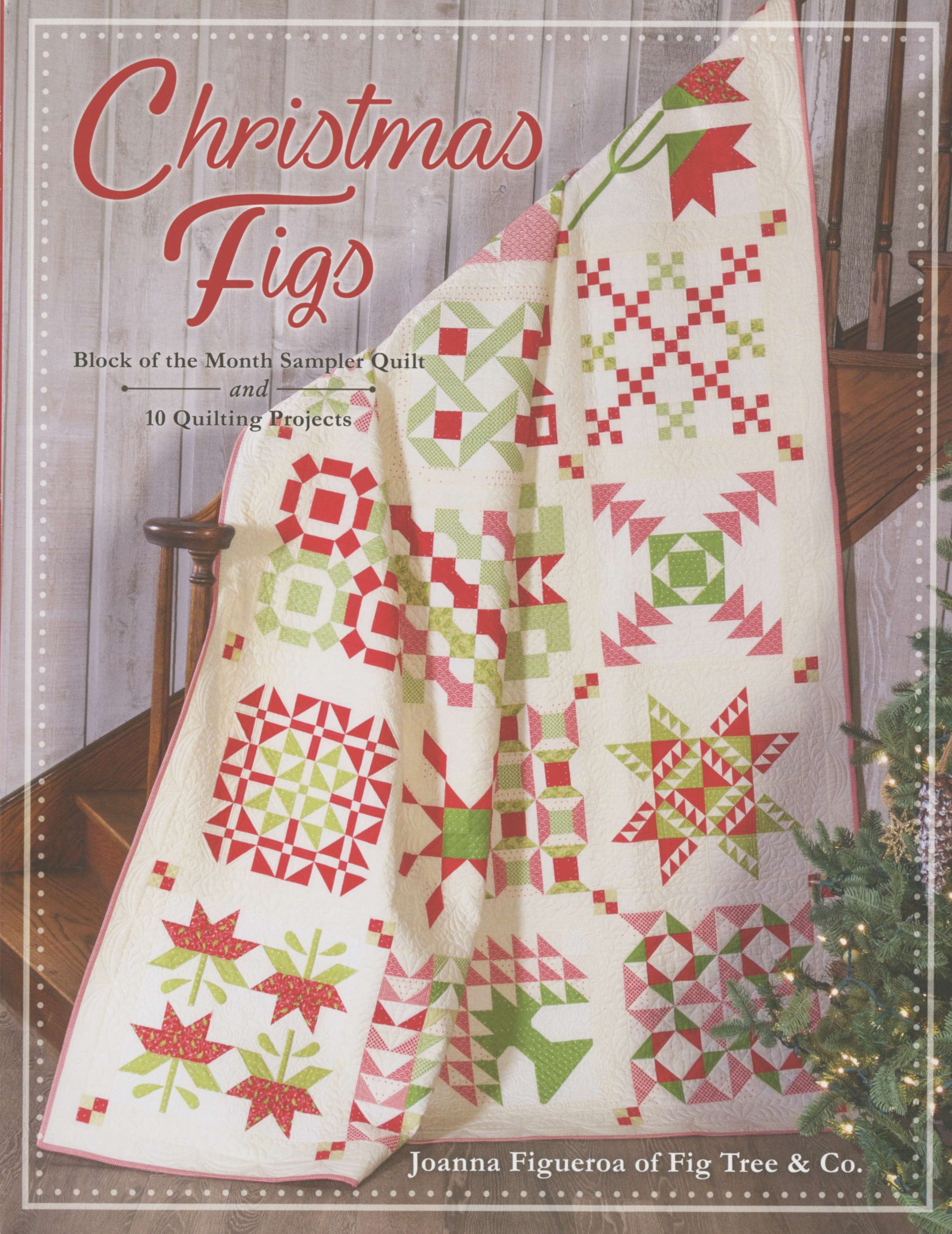 Christmas Figs Block of the Month: A Festive Quilting Book