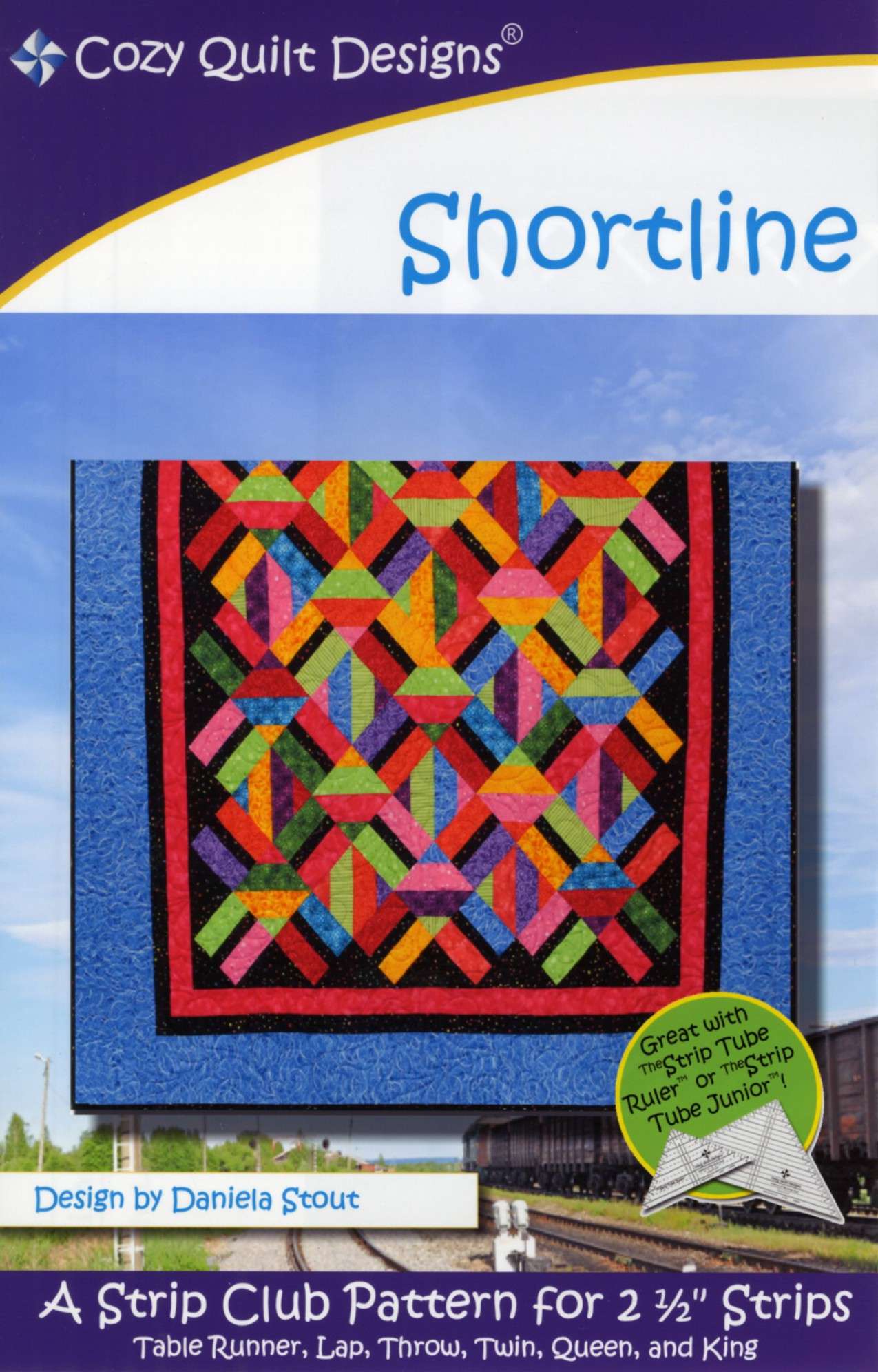 Daniela Stout's Stunning Shortline Quilt Pattern