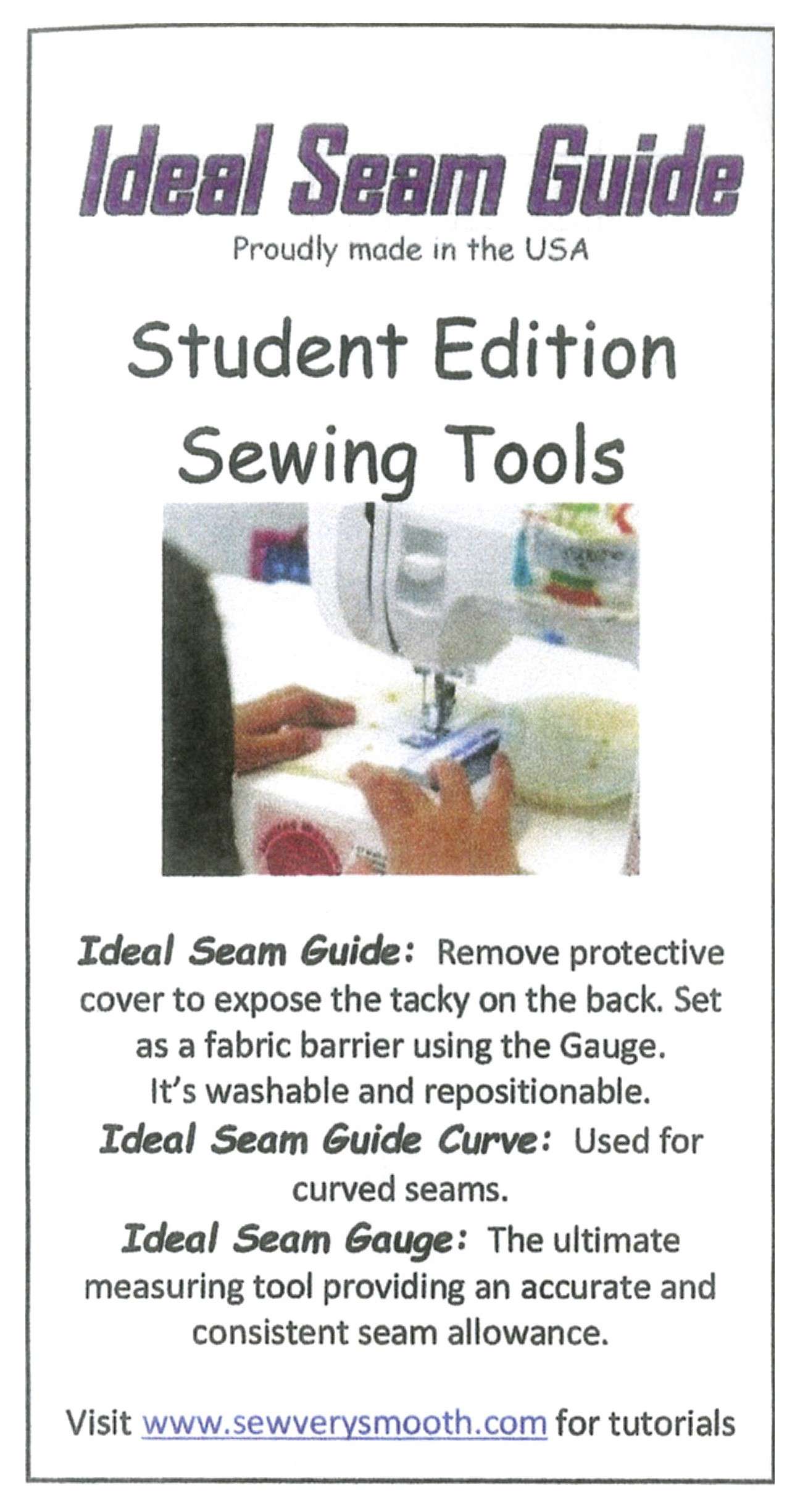 Ideal Seam Guide - Student Edition: Your Ultimate Sewing Companion!