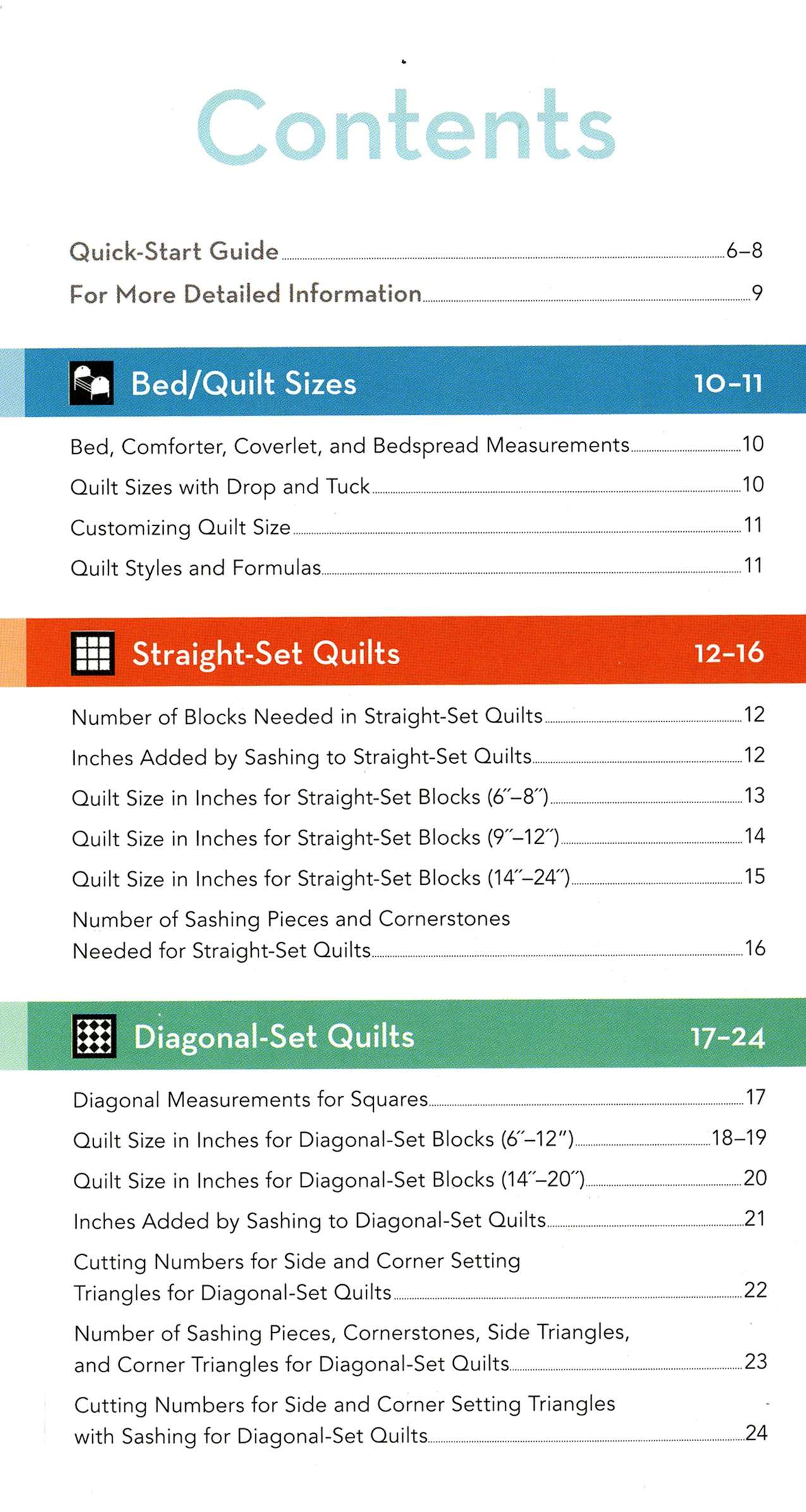 Updated All-in-One Quilter's Reference Tool - Softcover