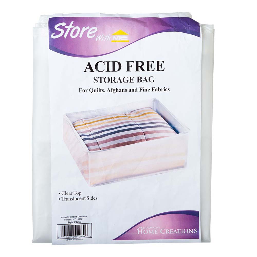 Innovative Acid-Free Storage Bag (25 x 14 x 12) - Ideal for Home Storage - 1 Bag