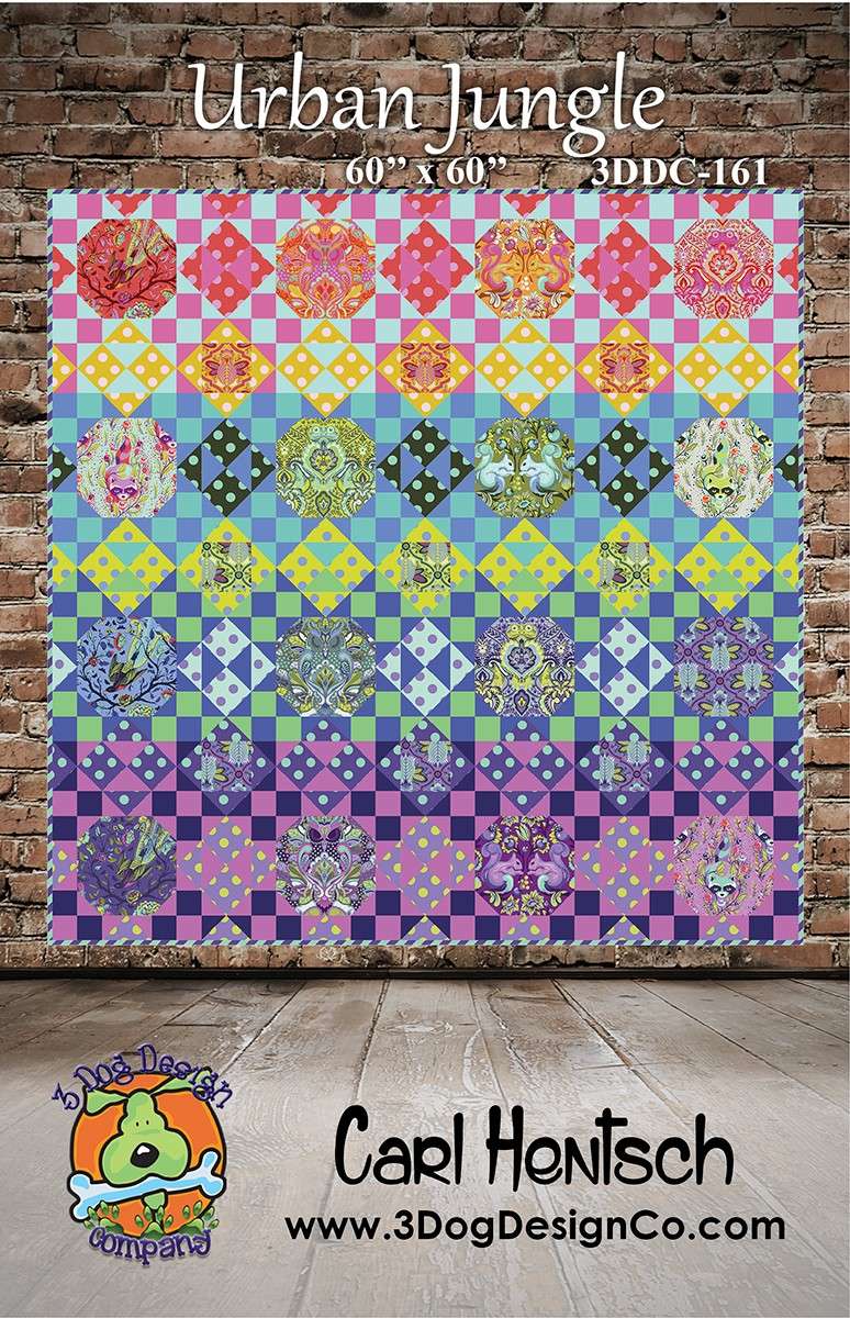 Enchanting Urban Jungle Print Pattern