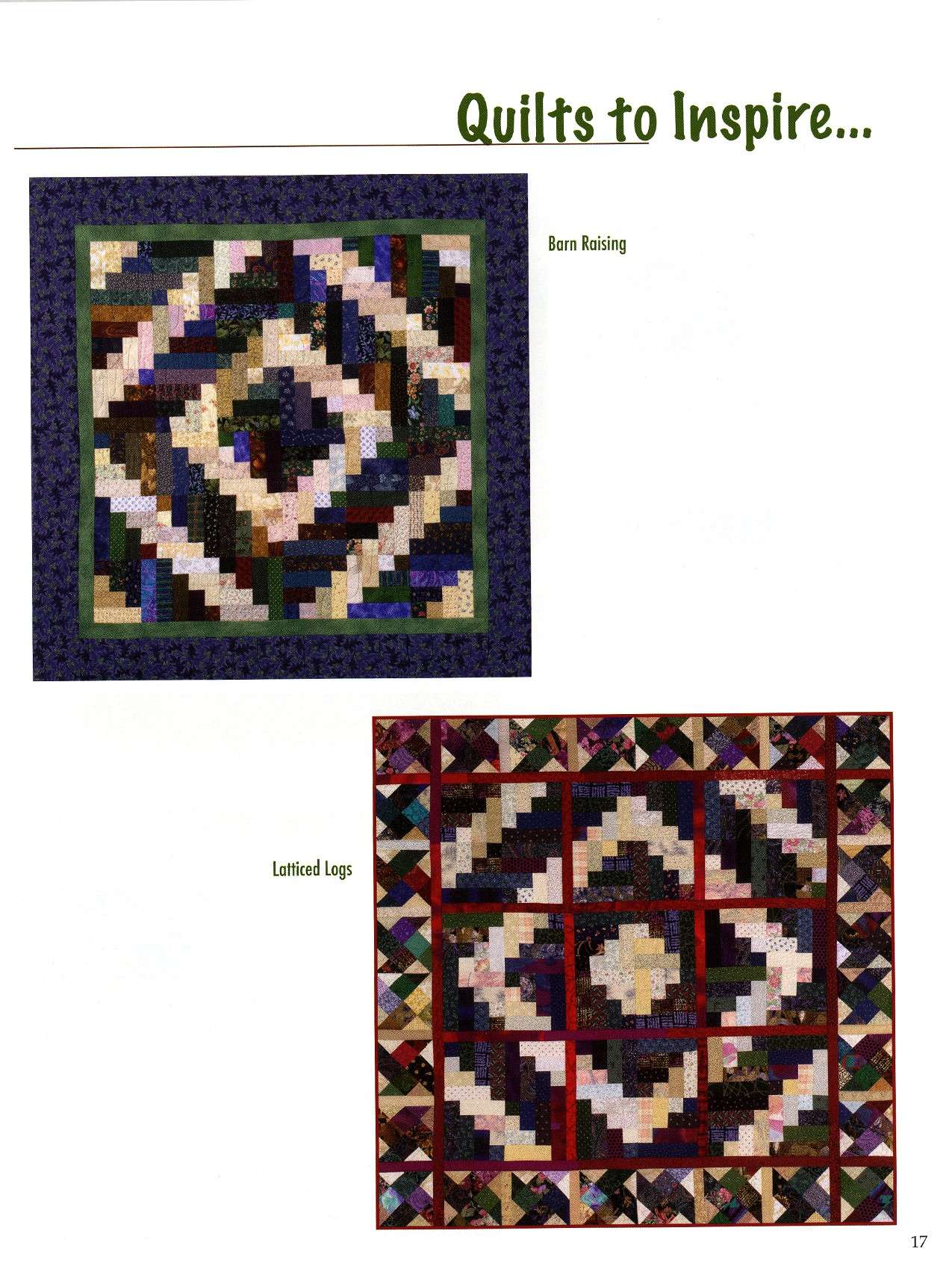 Half Log Cabin Quilts: A Quilting Masterpiece