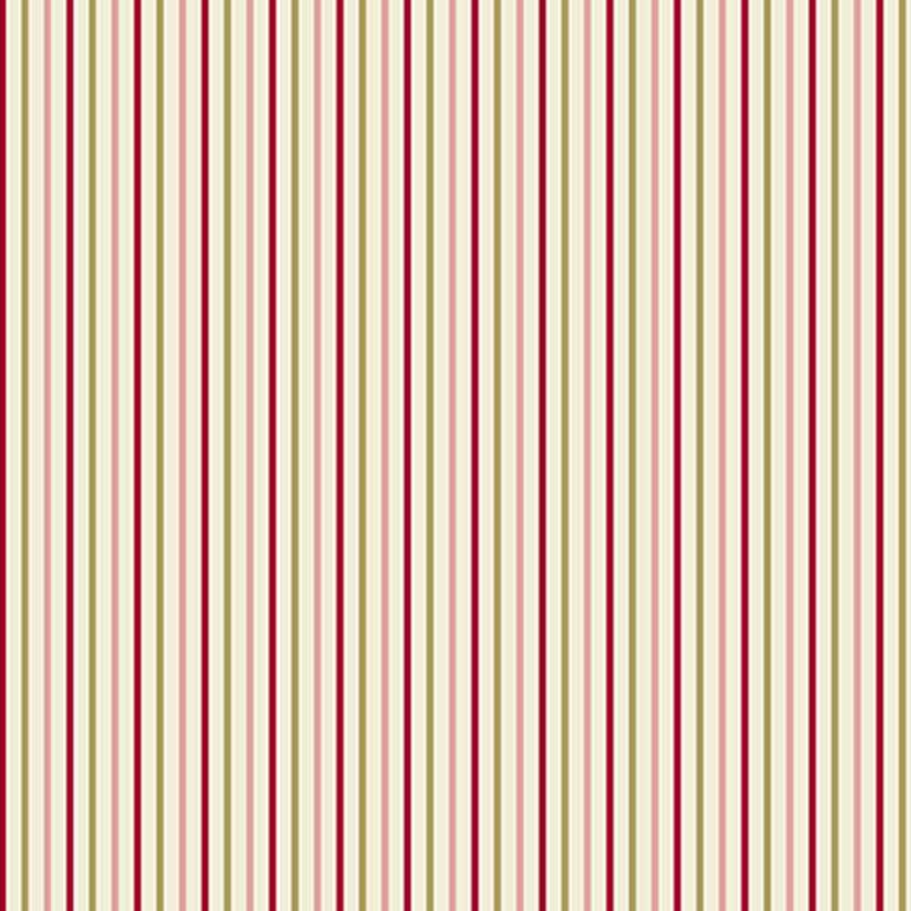 Andover Fabrics' A Woodsy Cottage by Judy Jarvi - Cottage Stripe Multi Yardage: A Whimsical Vintage Treat!