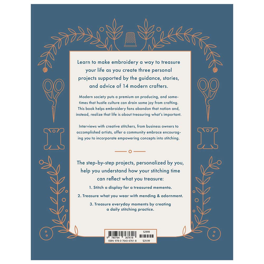 Threads of Treasure: A Guide to Treasuring Life Through Embroidery
