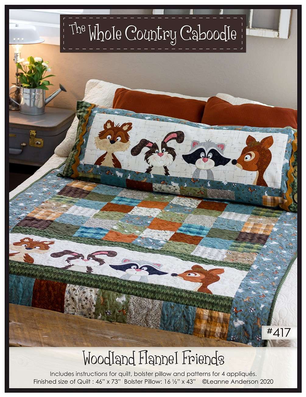 Enchanting Woodland Flannel Friends Set