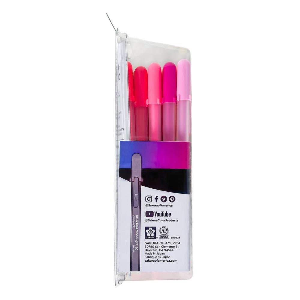 Gelly Roll Retractable Moonlight 10 Bold - 25 Piece Colorful Pen Set