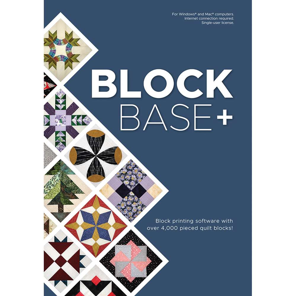 BlockBase Plus Quilting Software by The Electric Quilt Company