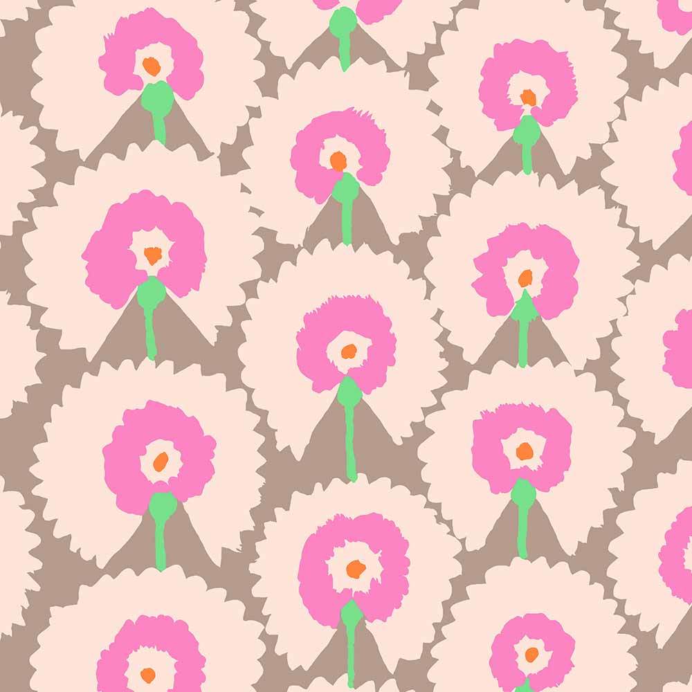 FreeSpirit - Kaffe Fassett's Regal Fans Pastel Yardage: A Colorful Delight from the Kaffe Fassett Collective