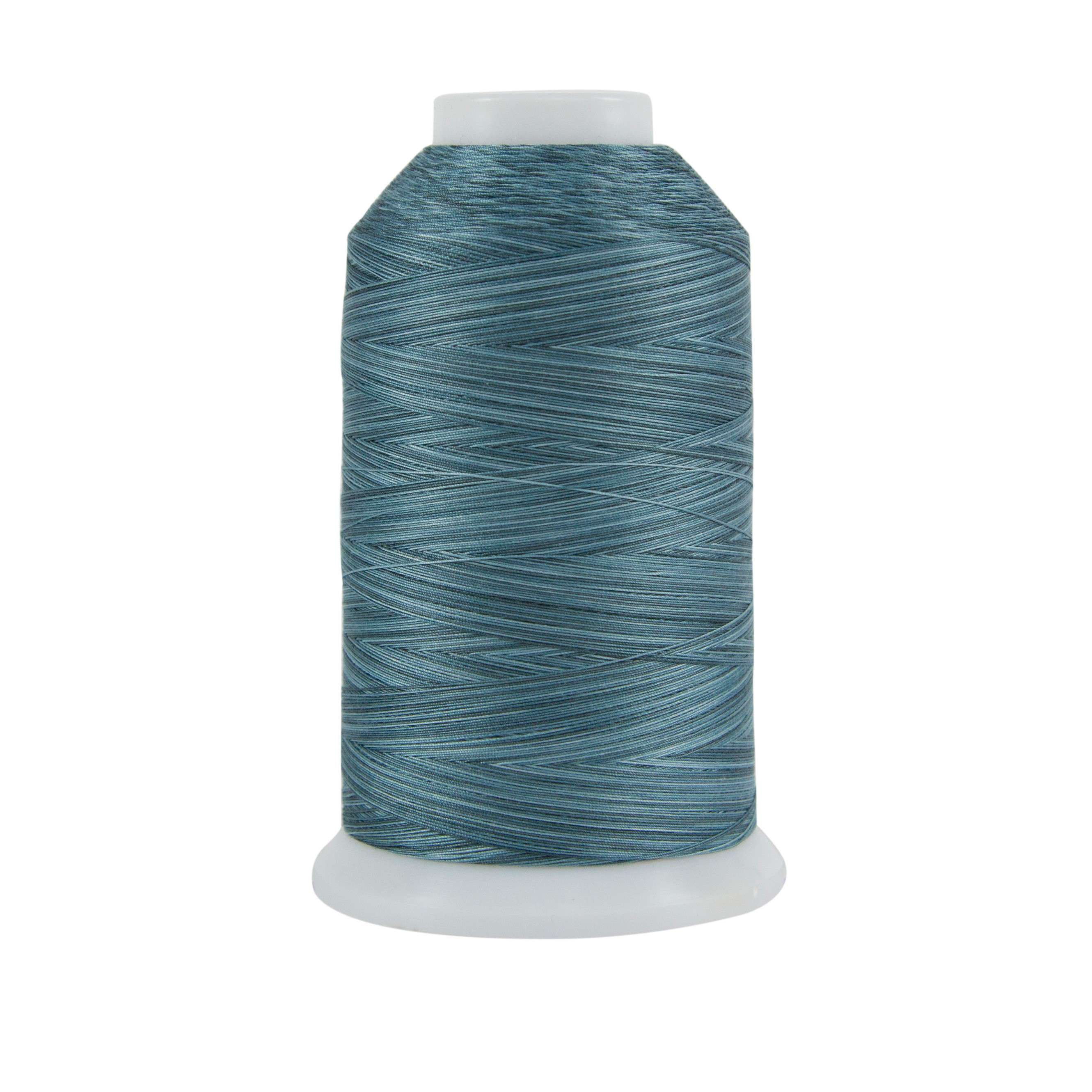 King Tut Asher Blue Cotton Quilting Thread - 2000 Yards