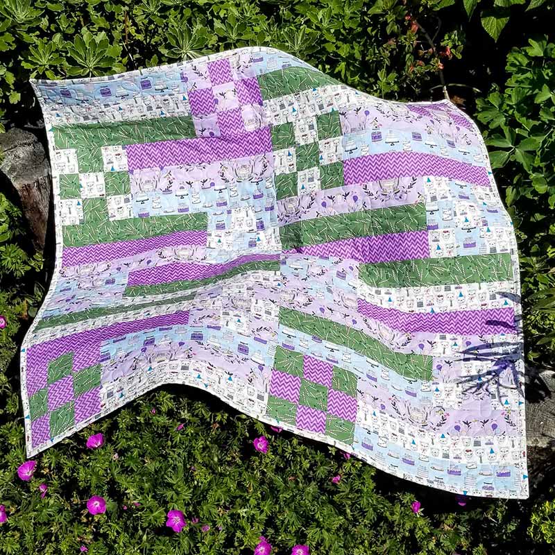 Hopscotch Quilt - Bella Pineapple Pack Pattern: A Dreamy Quilting Adventure