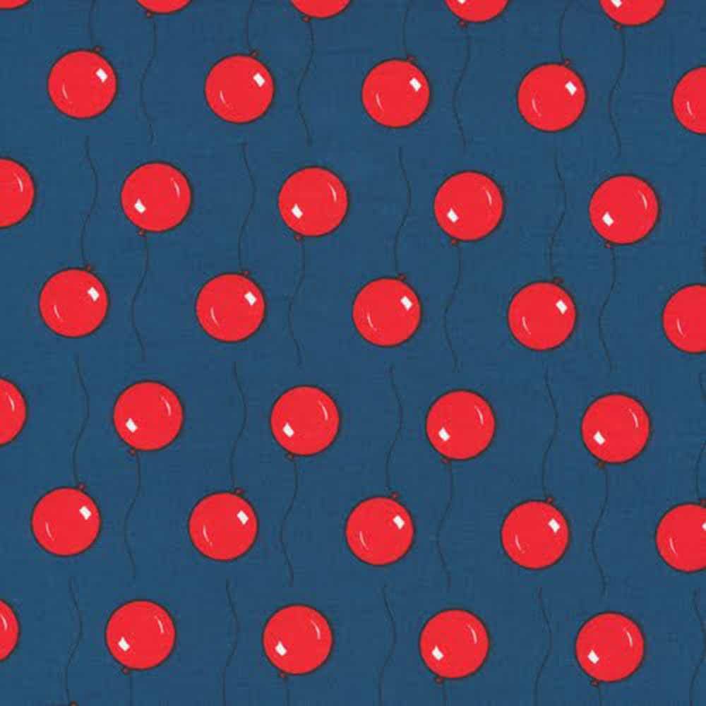 Cloud9's Goodnight Moon Navy Yardage Fabric by Margaret Wise Brown