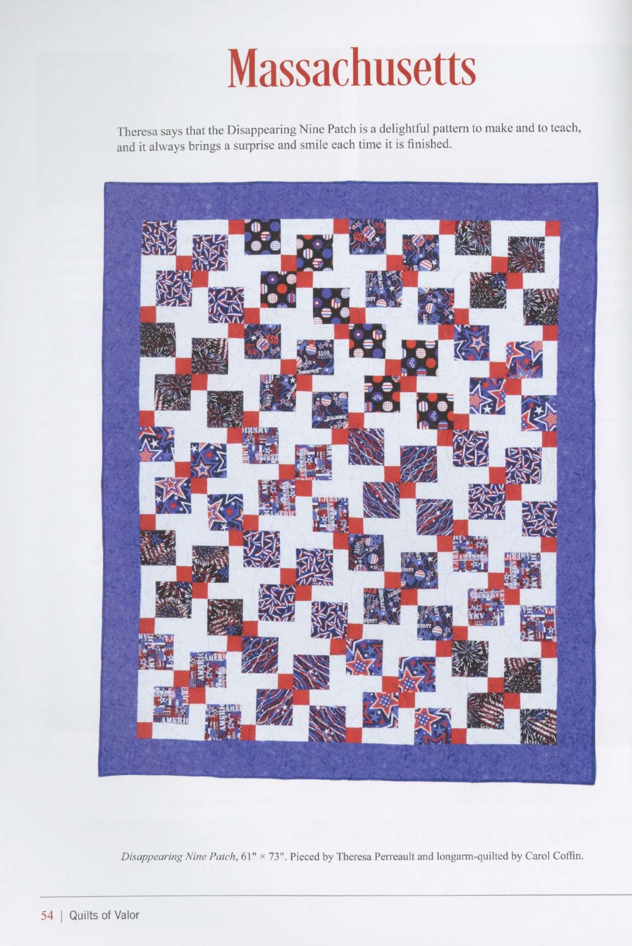 Quilts of Valor: A Tribute to All 50 States
