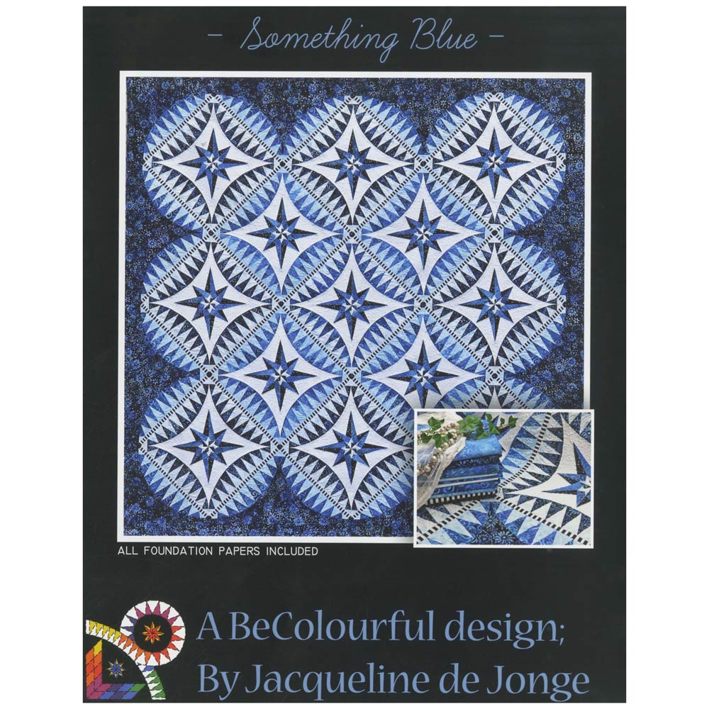 Jacqueline de Jonge's Stunning Something Blue Quilt Pattern