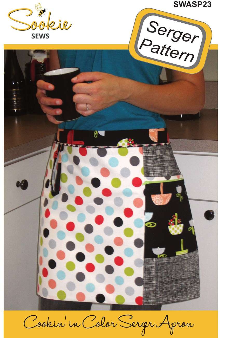 Cookin In Color Stunning Serger Apron