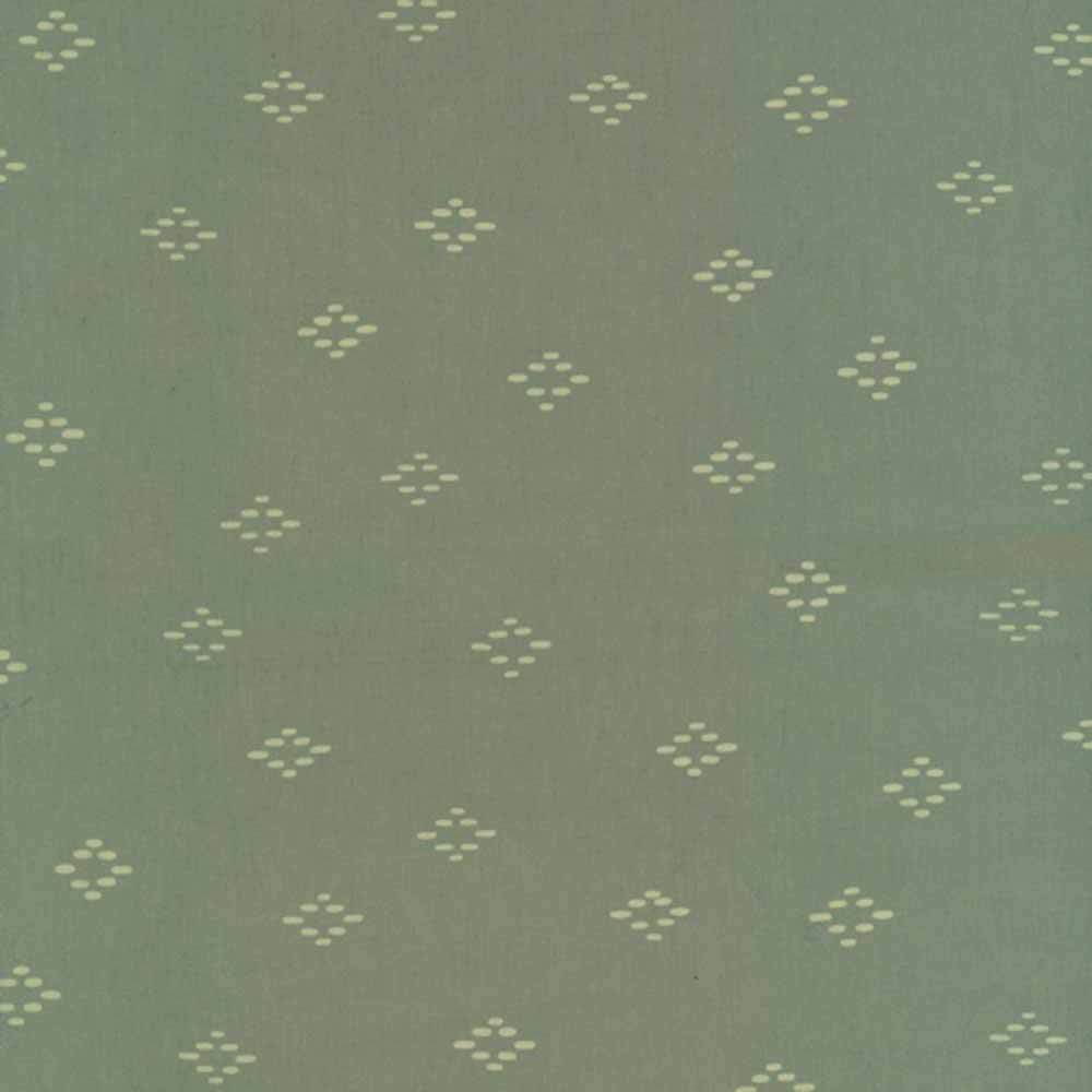 Hoffman Fabrics - Stunning Hand Dyed Indah Batiks - ME+YOU by Sarah Sharp - Diamonds - Sage - 2-Yard Cut