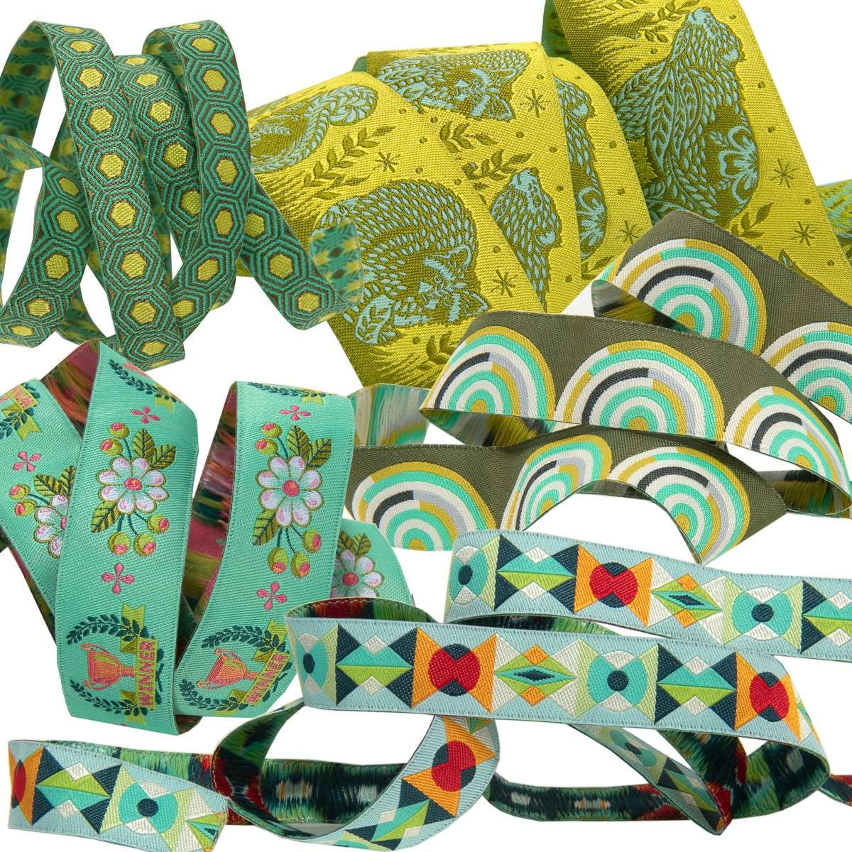 Tula Pink's Vintage Designer Ribbon Pack - A Collector's Dream!