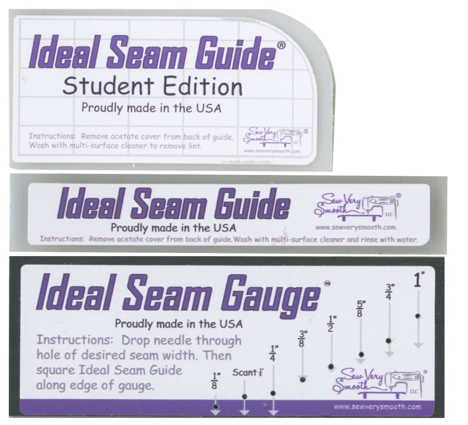 Ideal Seam Guide - Student Edition: Your Ultimate Sewing Companion!