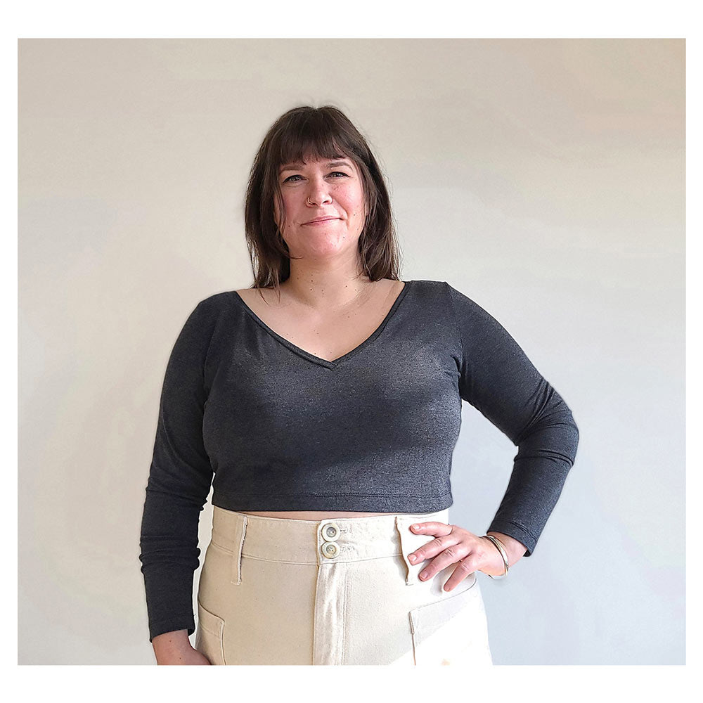 Irresistible Skyline Tee with Curvy Fit