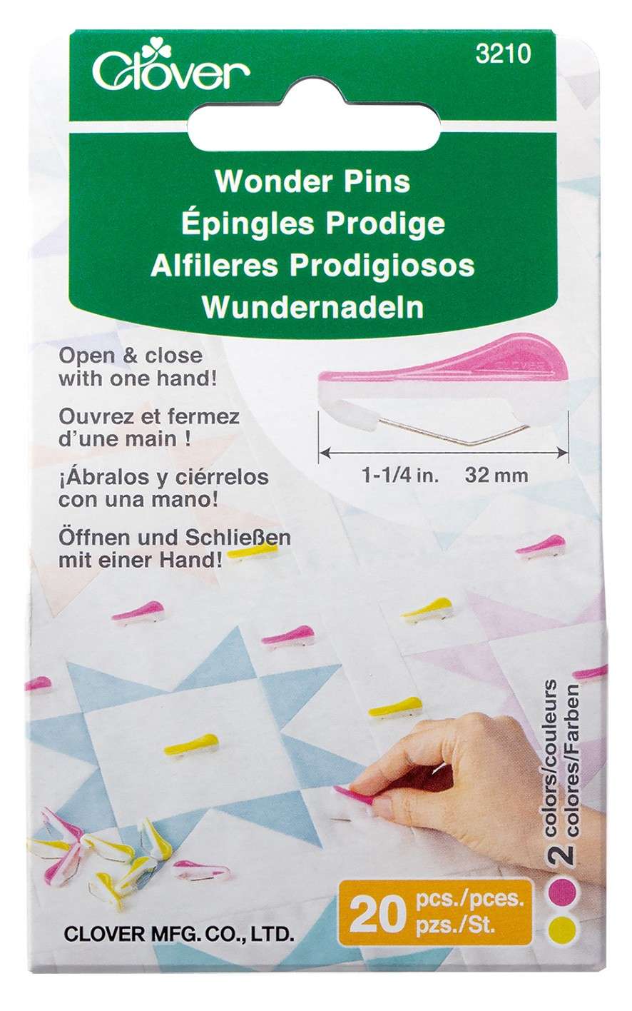 Clover Wonder Pins - The Ultimate Fabric Pinning Solution