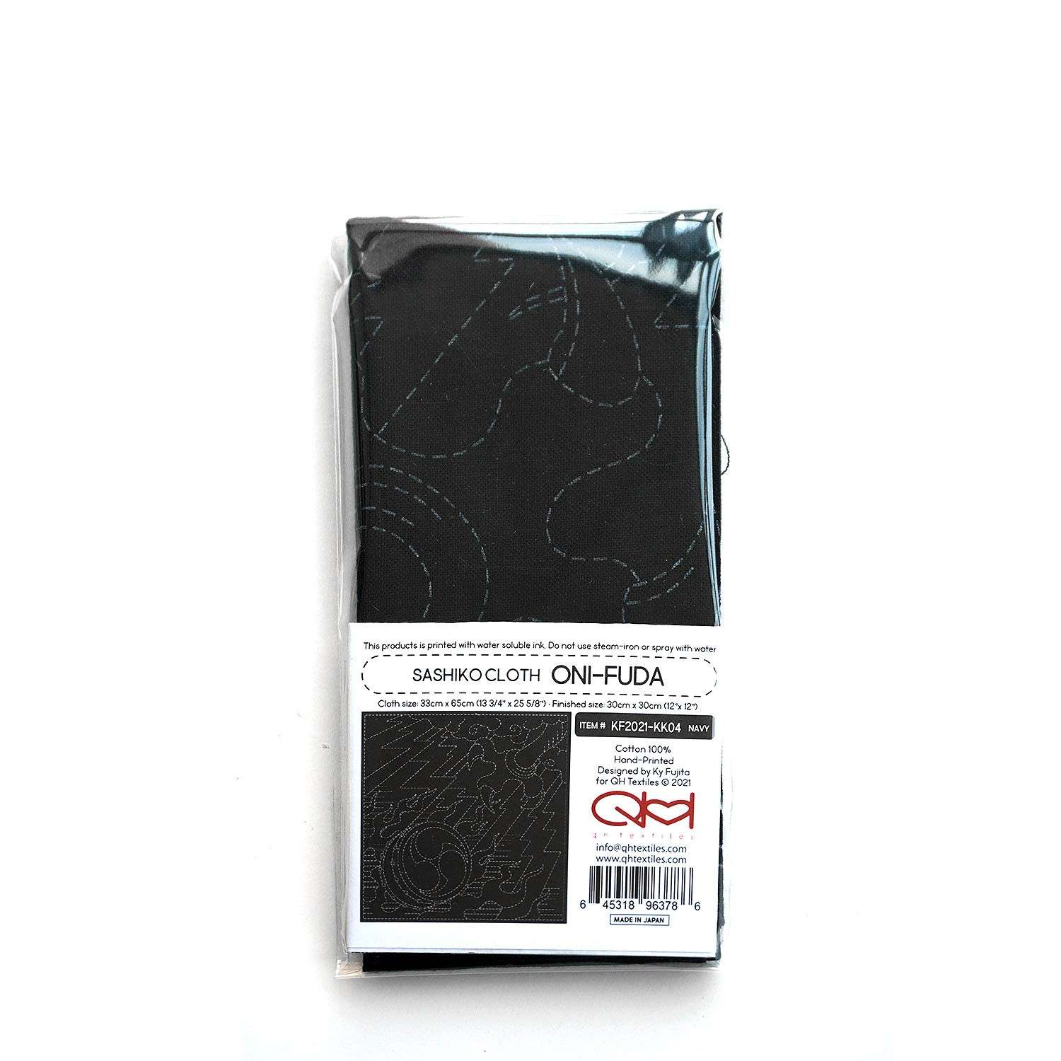 Enchanting Sashiko Cloth Koi-Koi - Oni-Fuda: A Must-Have!