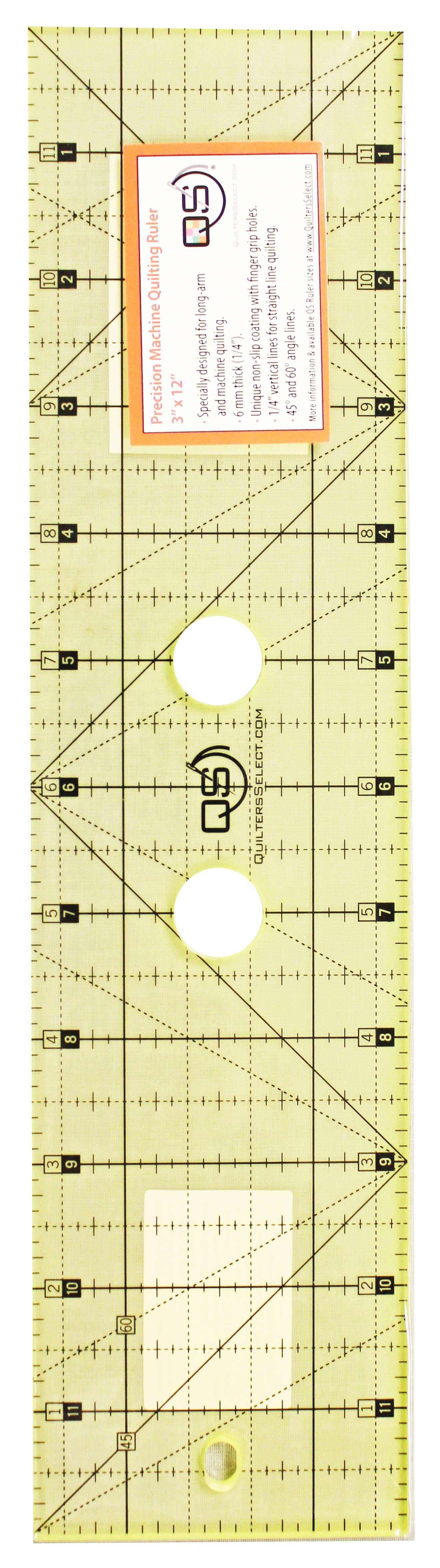 QS Precision Machine Quilting Ruler - The Ultimate Quilting Essential