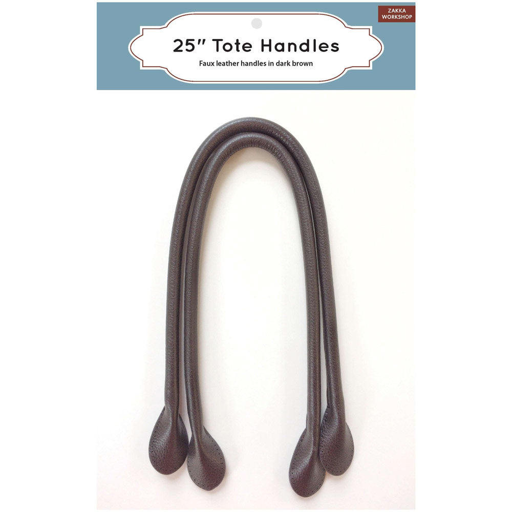 Gorgeous 25-Inch Dark Brown Tote Handles - Grab Yours Now!