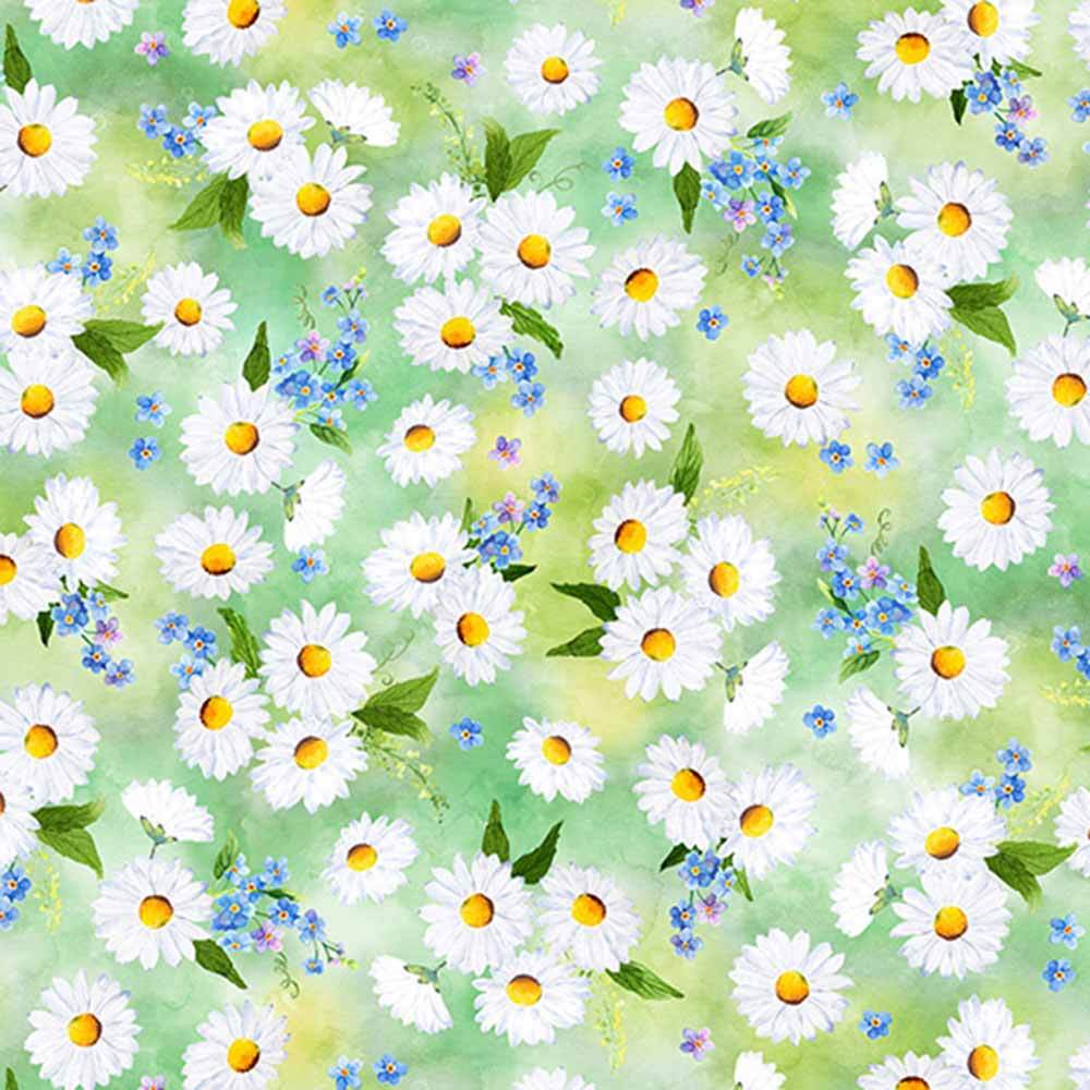 Hoffman Fabrics - Flower Shoppe Digital Print: Vivid Floral Magic