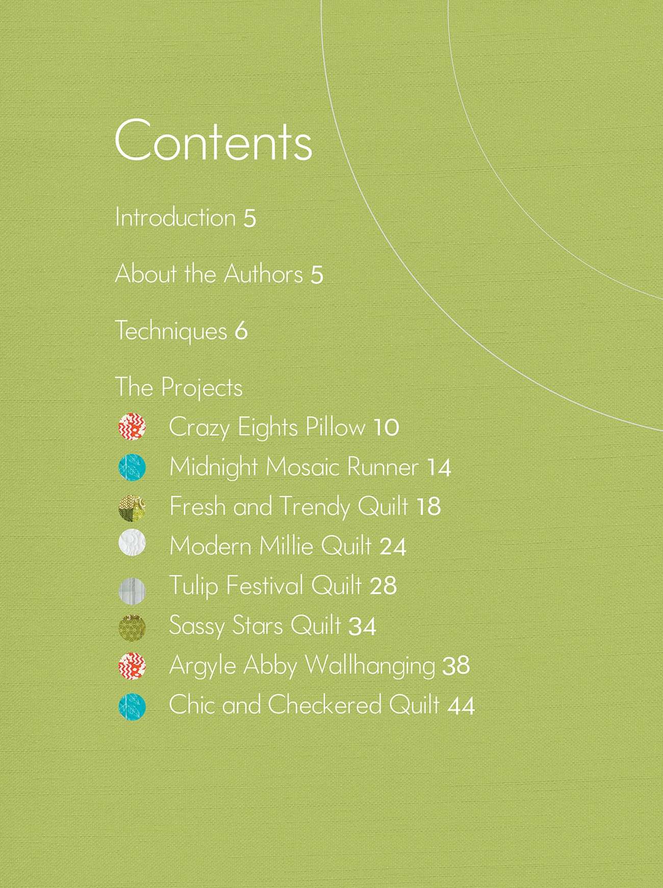 Exquisite Contemporary Curved Quilts Book