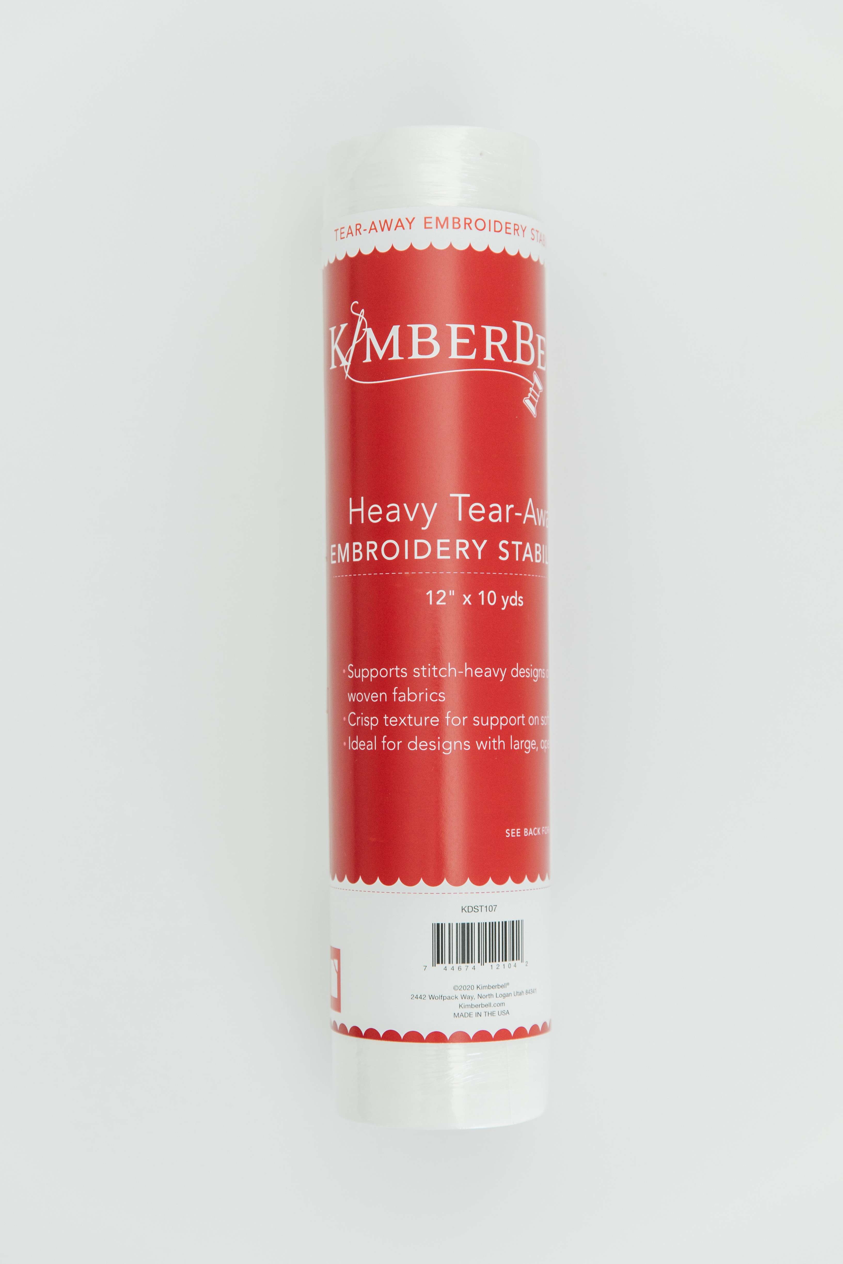 Heavy-Duty Tear-Away 12in x 10yd Fabric Support