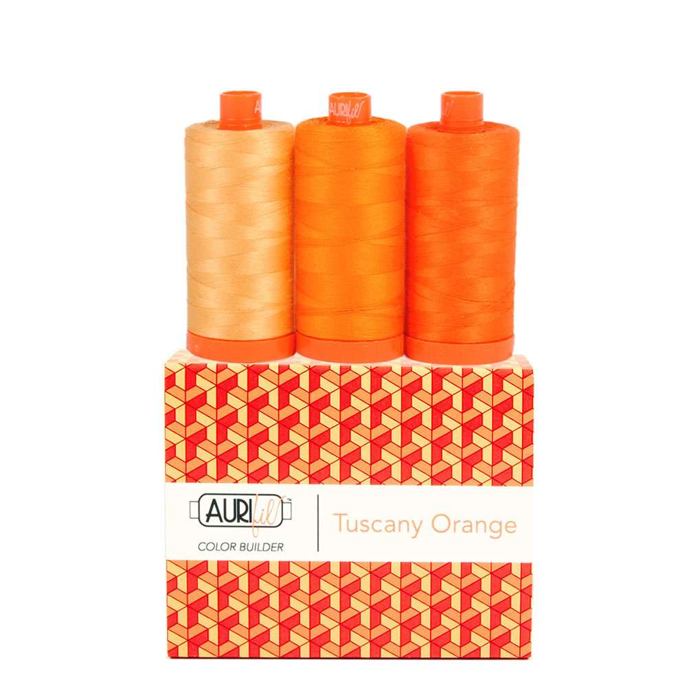 Tuscany Orange Color Builder 3pc Set - A Vibrant Thread Collection!