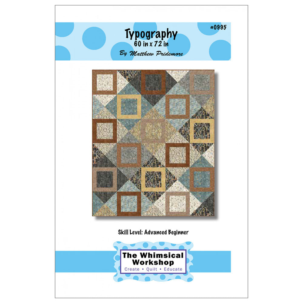 Stunning Typography Pattern for Quilting