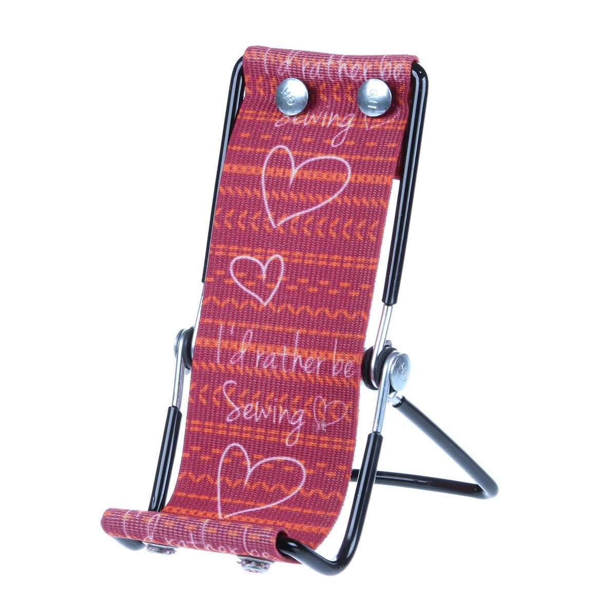 Pink Smartphone Lounger: I'd Rather Be Sewing