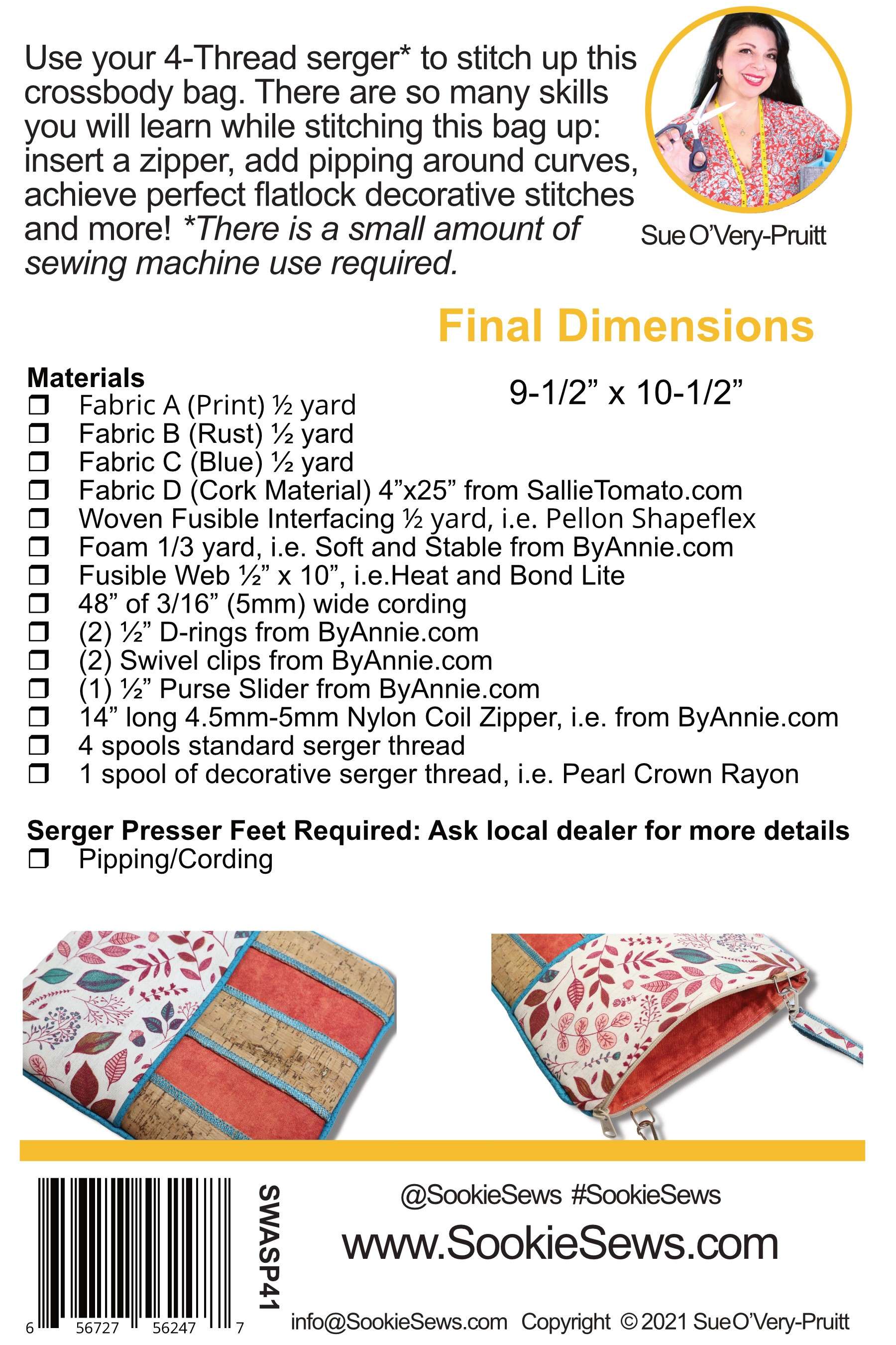 Sydney Serger Stylish Cross Body Bag