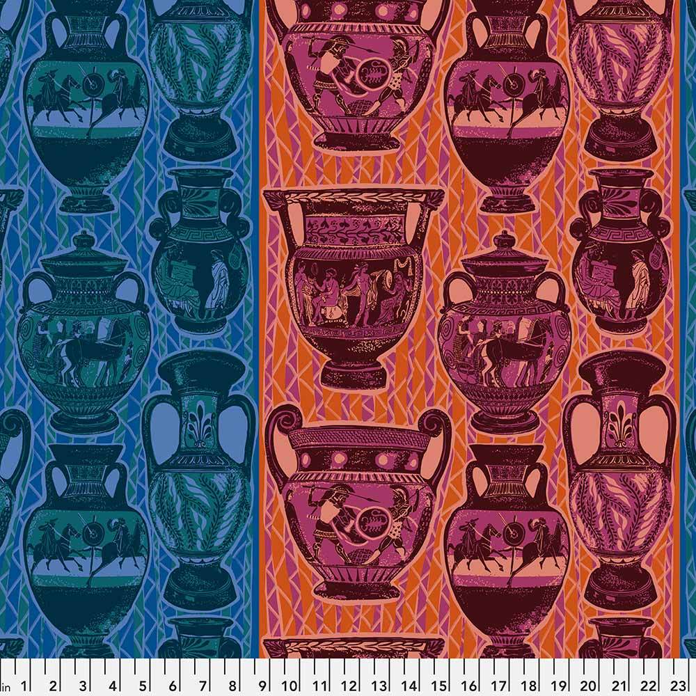 FreeSpirit Fluent by Anna Maria - Abyss Yardage Fabric: A Colorful Delight!