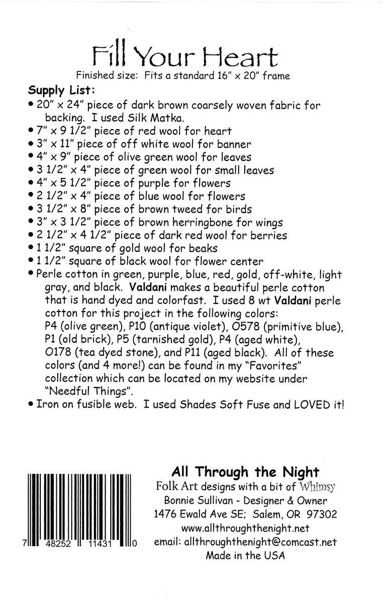 Enchanting Fill Your Heart Pattern